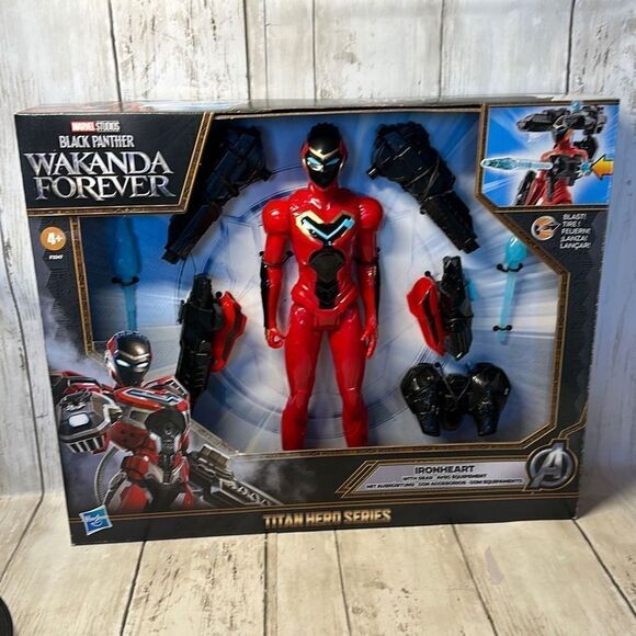 Marvel's Wakanda Forever IRONHEART 12" Action Figure with Gear (2022, Hasbro) - Picture 1 of 4
